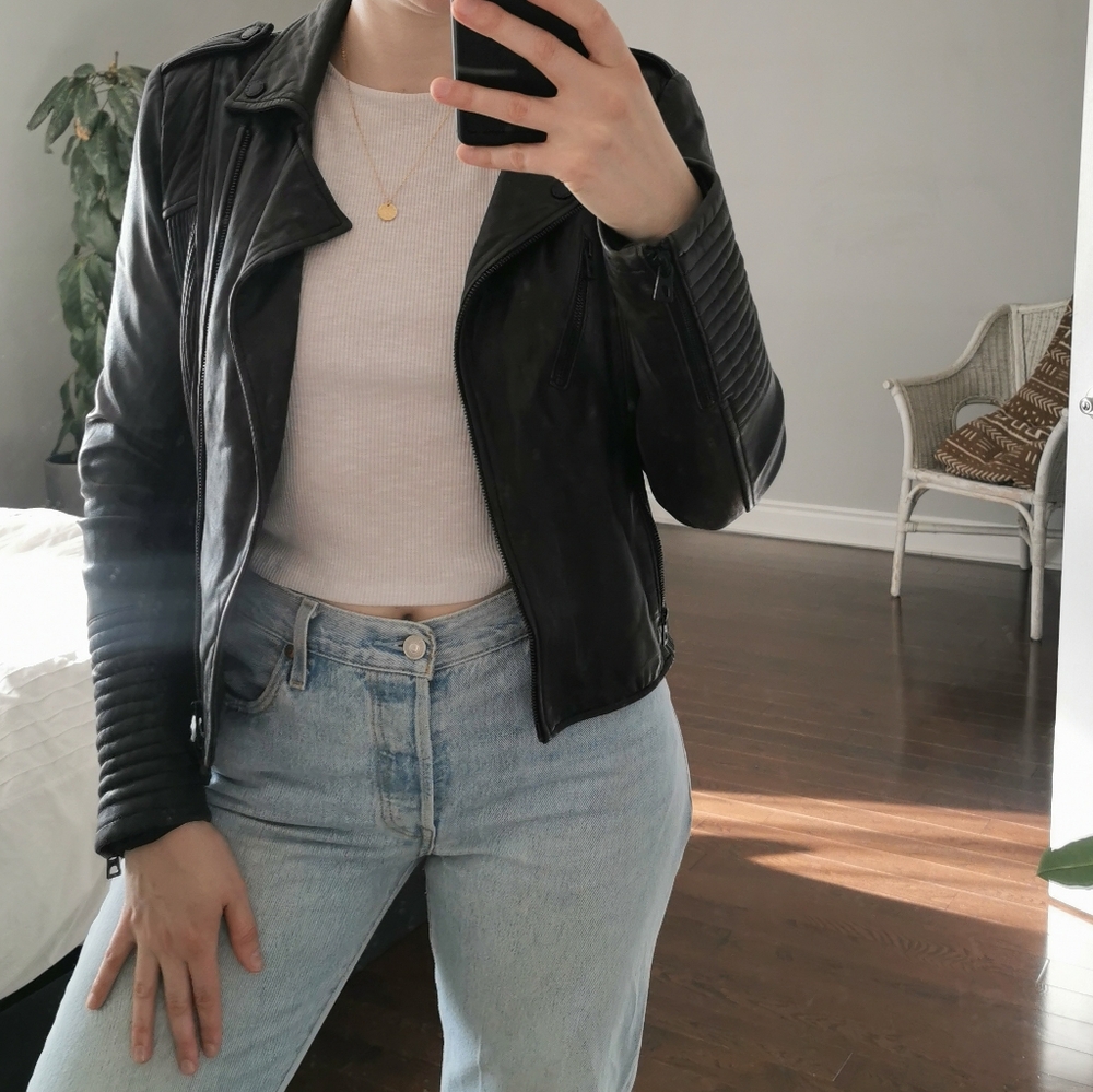 Beautiful Rudsak Leather Jacket - Picture 1 of 8